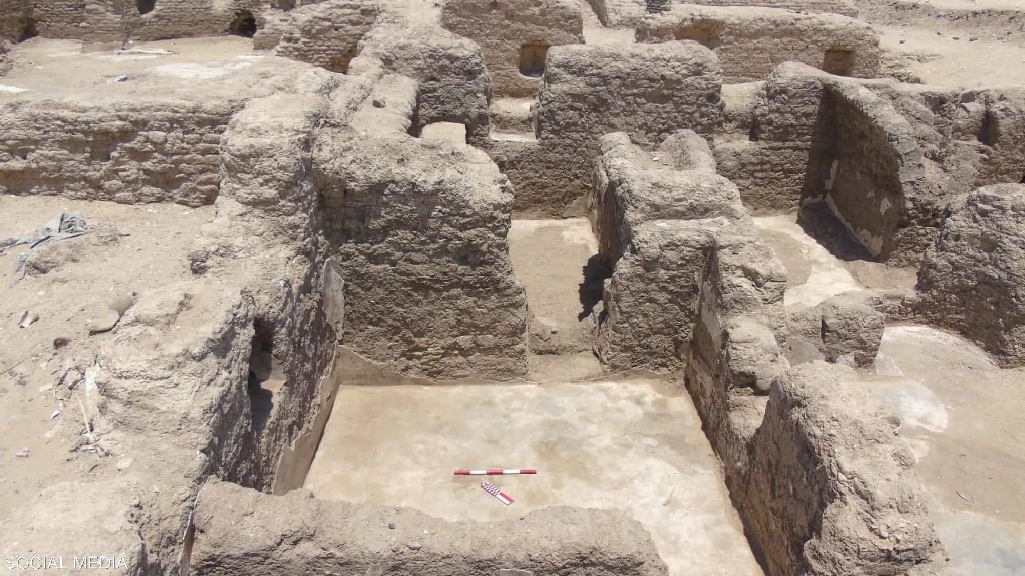 اكتشاف أثري  يعود للعصر البيزنطي بطما محافظة سوهاج